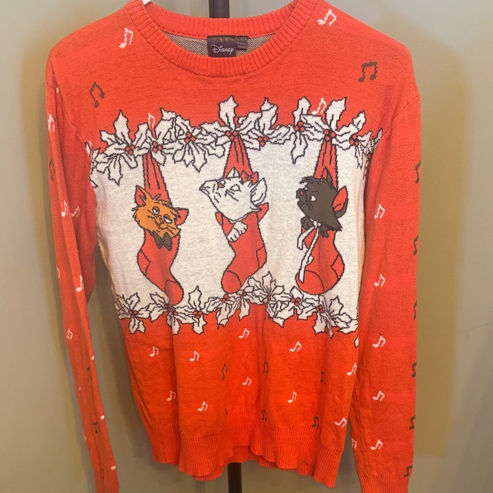 Disney Aristocat Christmas Sweater
